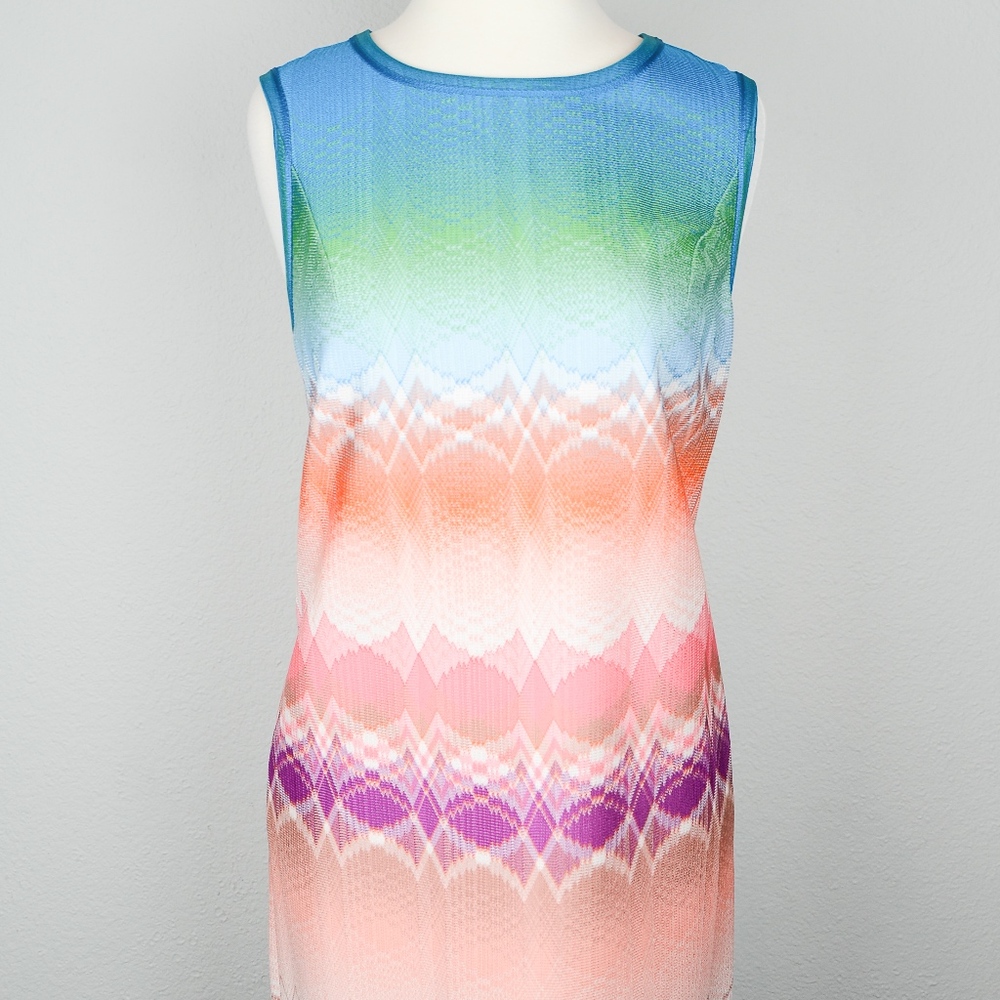 Missoni Multi Color Zip Back Dress